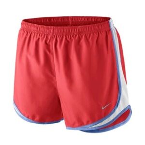 Nike‎ Women's Red Running Shorts Tempo Large cons